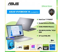 ASUS A416EPO core i7-1165G7 | 8 Gb| 512Gb | Vga : MX330 2 Gb |  FHD |OHS | W10 |  14"
